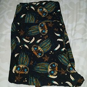 OS Lularoe owl legging